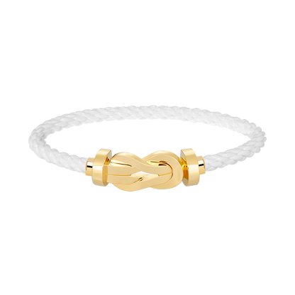 [✨Rose💎]CHANCE LARGE 8 FIGURE BUCKLE NO DIAMOND BRACELET GOLD