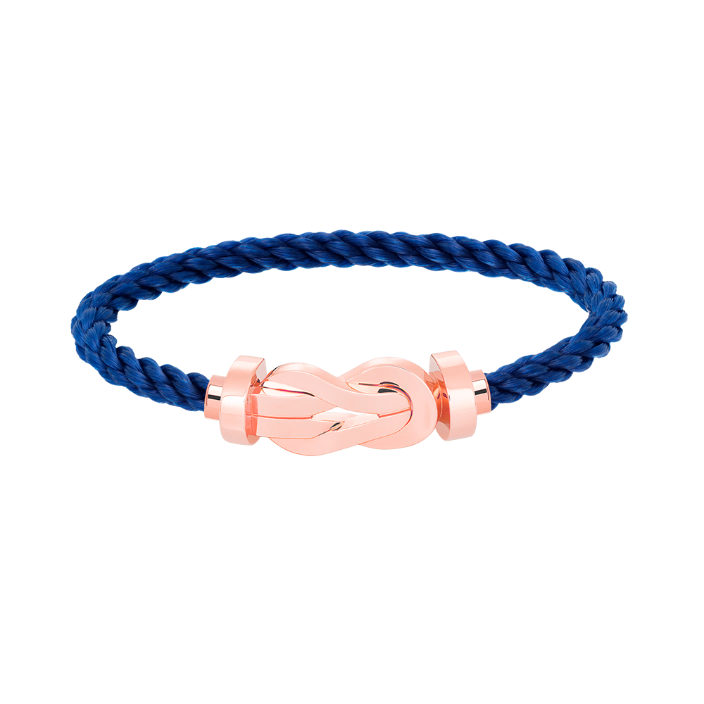 [✨Rose💎]CHANCE LARGE 8 FIGURE BUCKLE NO DIAMOND BRACELET ROSE GOLD