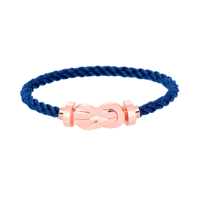 [✨Rose💎]CHANCE LARGE 8 FIGURE BUCKLE NO DIAMOND BRACELET ROSE GOLD