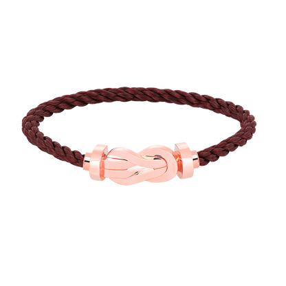 [✨Rose💎]CHANCE LARGE 8 FIGURE BUCKLE NO DIAMOND BRACELET ROSE GOLD