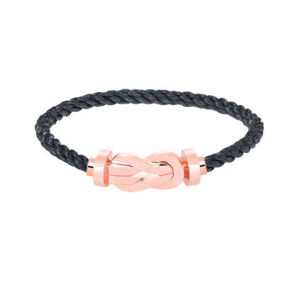 [✨Rose💎]CHANCE LARGE 8 FIGURE BUCKLE NO DIAMOND BRACELET ROSE GOLD
