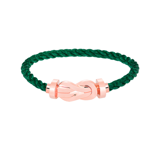 [✨Rose💎]CHANCE LARGE 8 FIGURE BUCKLE NO DIAMOND BRACELET ROSE GOLD