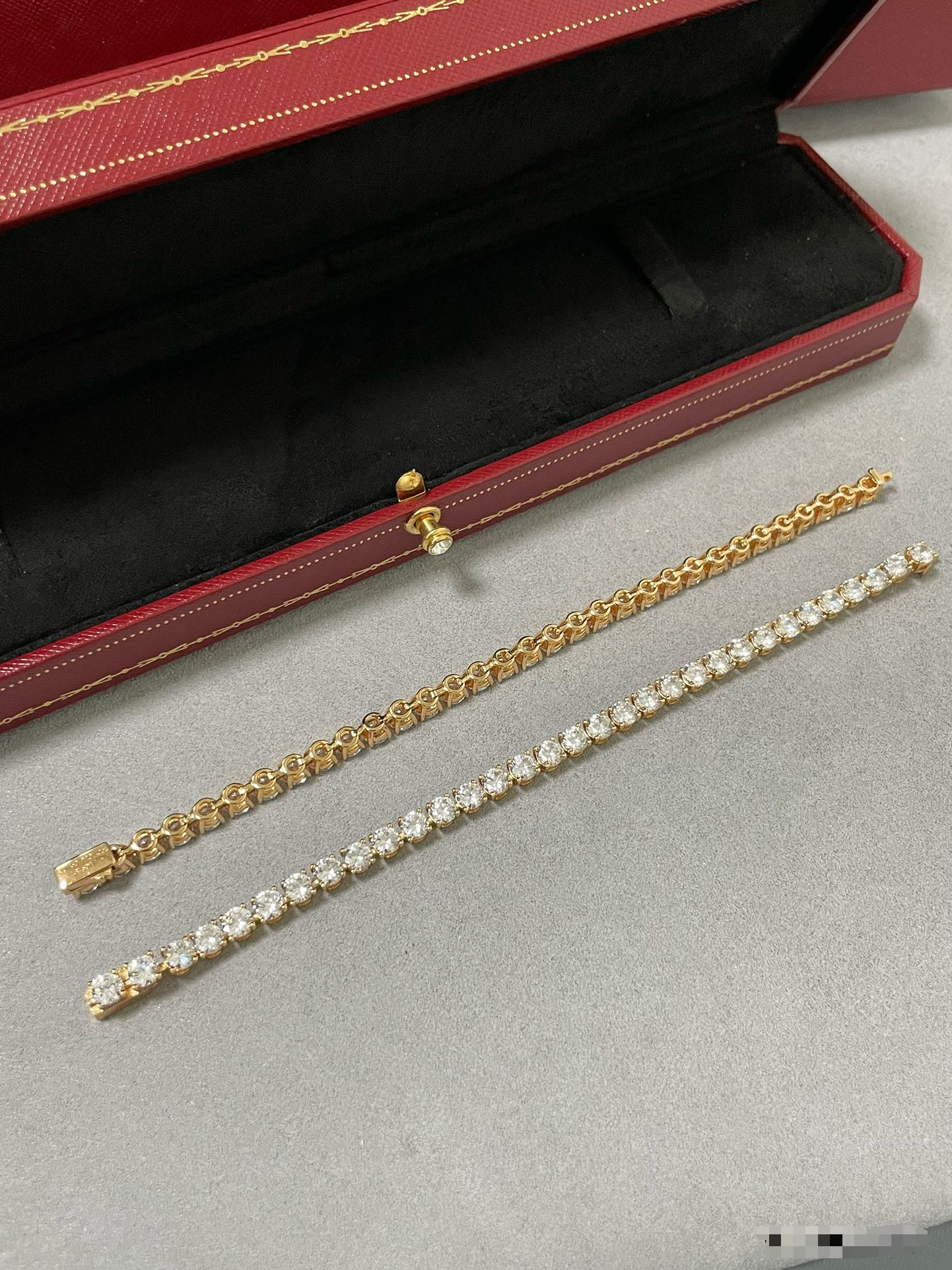 [✨Rose💎s]TENNIS BRACELET WITH FULL DIAMOND SETTING