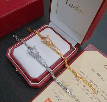 [✨Rose💎] PANTHERE  BRACELET DIAMONDS