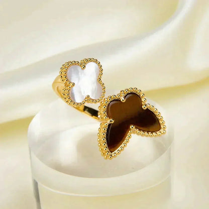 [✨Rose💎]LUCKY BETWEEN THE FINGER RING