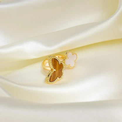 [✨Rose💎]LUCKY BETWEEN THE FINGER RING