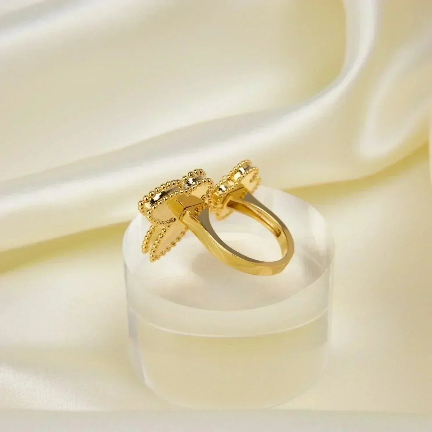 [✨Rose💎]LUCKY BETWEEN THE FINGER RING