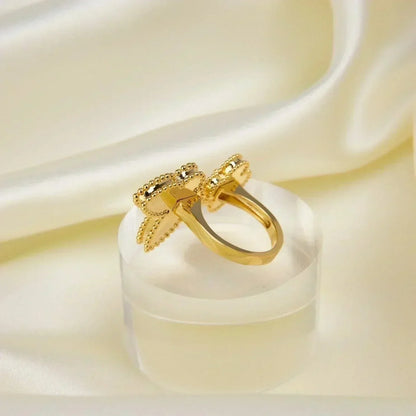 [✨Rose💎]LUCKY BETWEEN THE FINGER RING