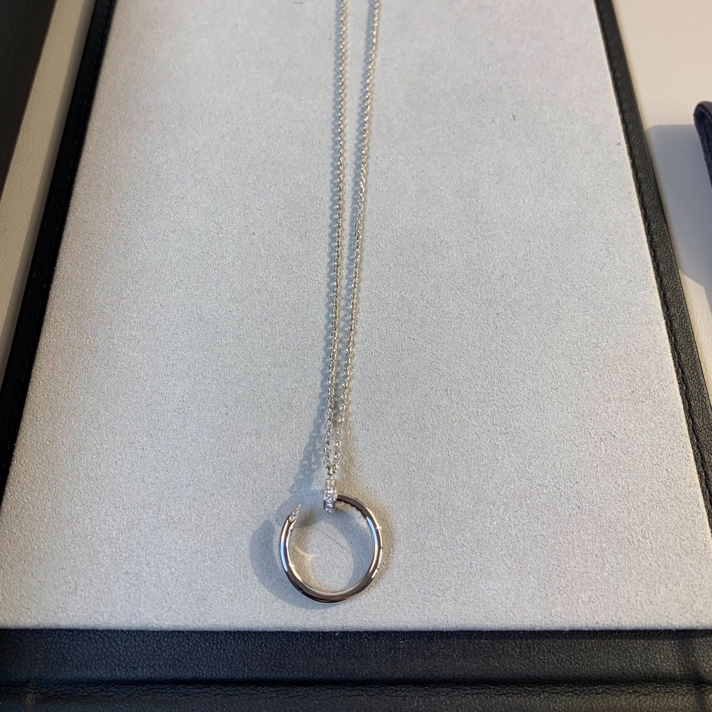 [✨Rose💎]JUSTE NECKLACE SILVER