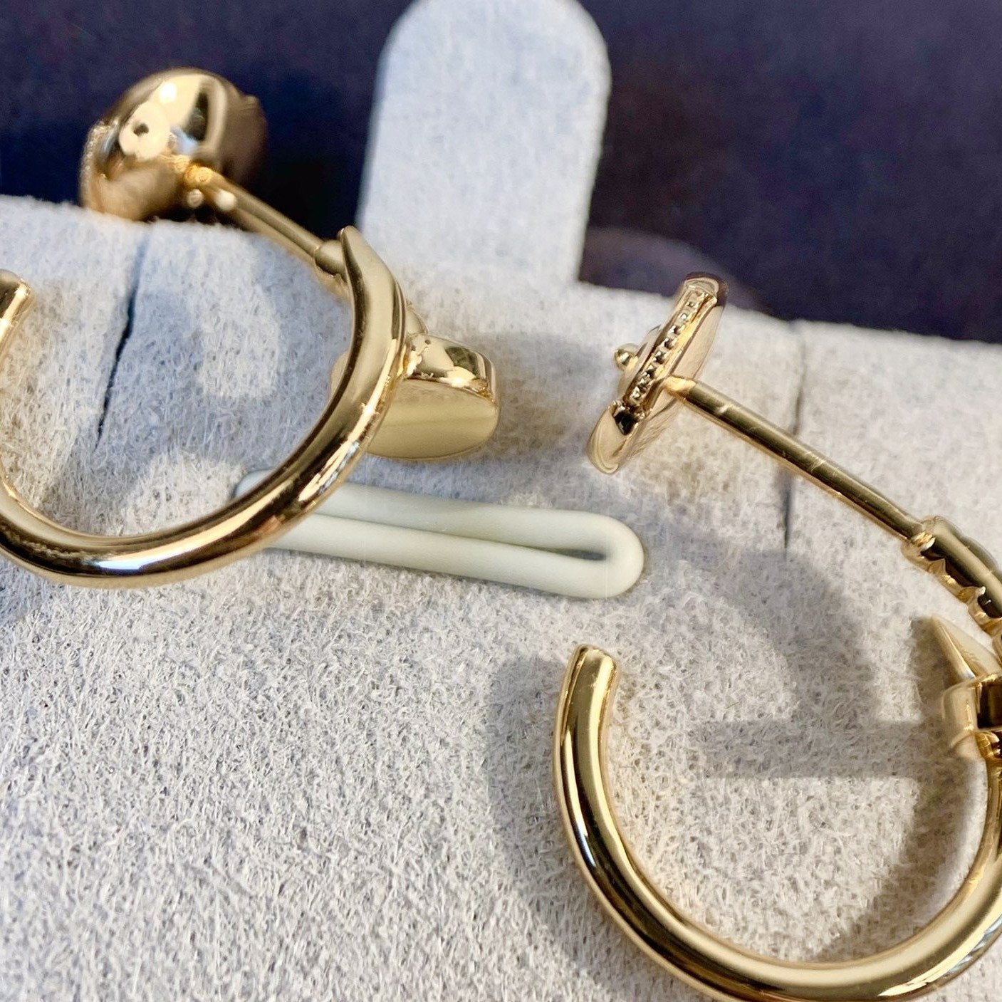 [✨Rose💎]JUSTE EARRINGS PINK GOLD