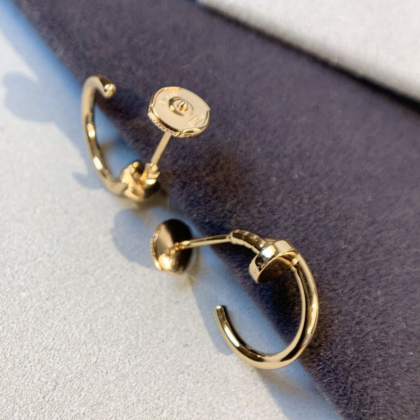 [✨Rose💎]JUSTE EARRINGS PINK GOLD