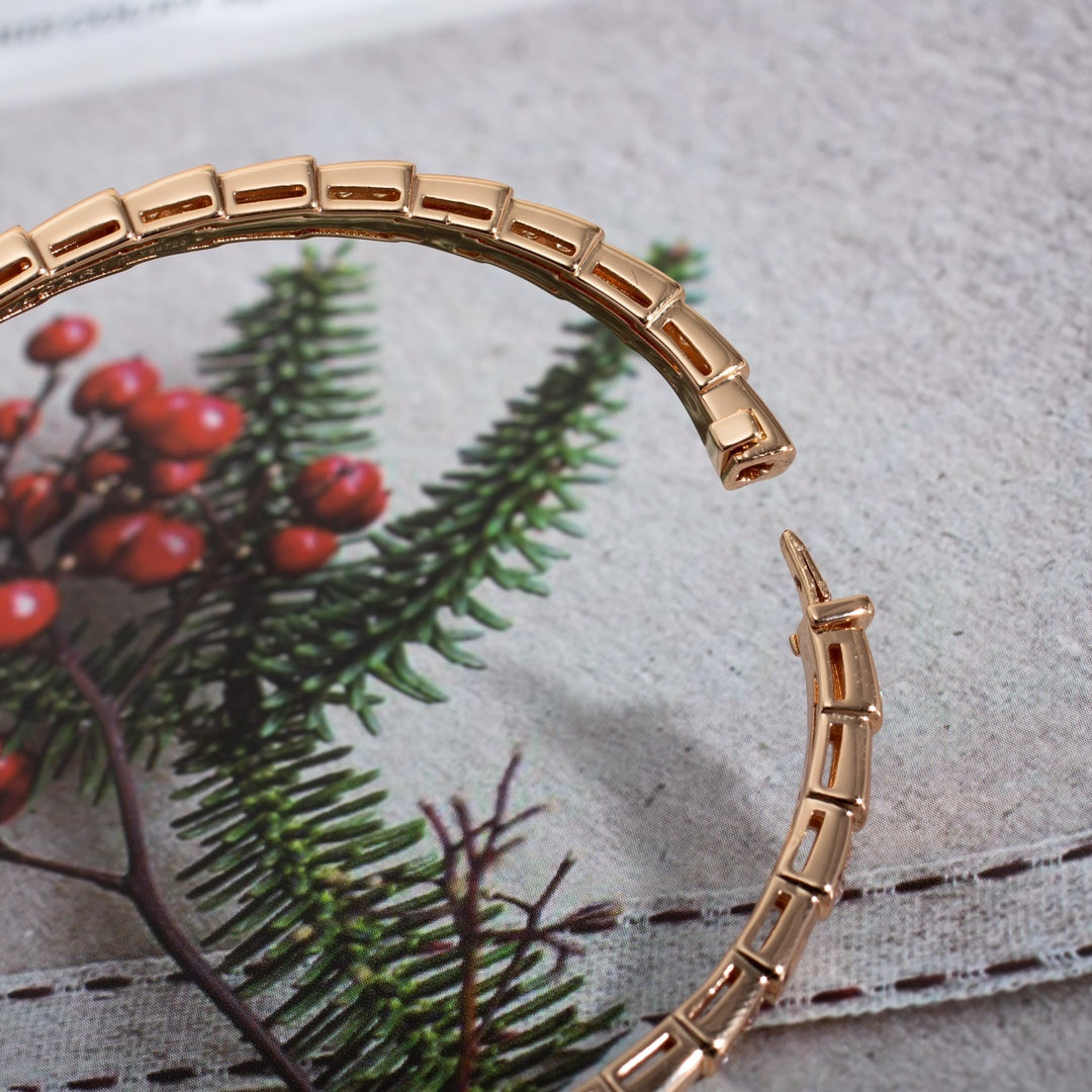 [✨Rose💎]SERPENTI BRACELET PINK GOLD DIAMOND