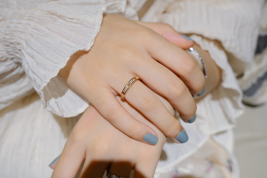 [✨Rose💎]LOVE RING 2.65MM DIAMOND
