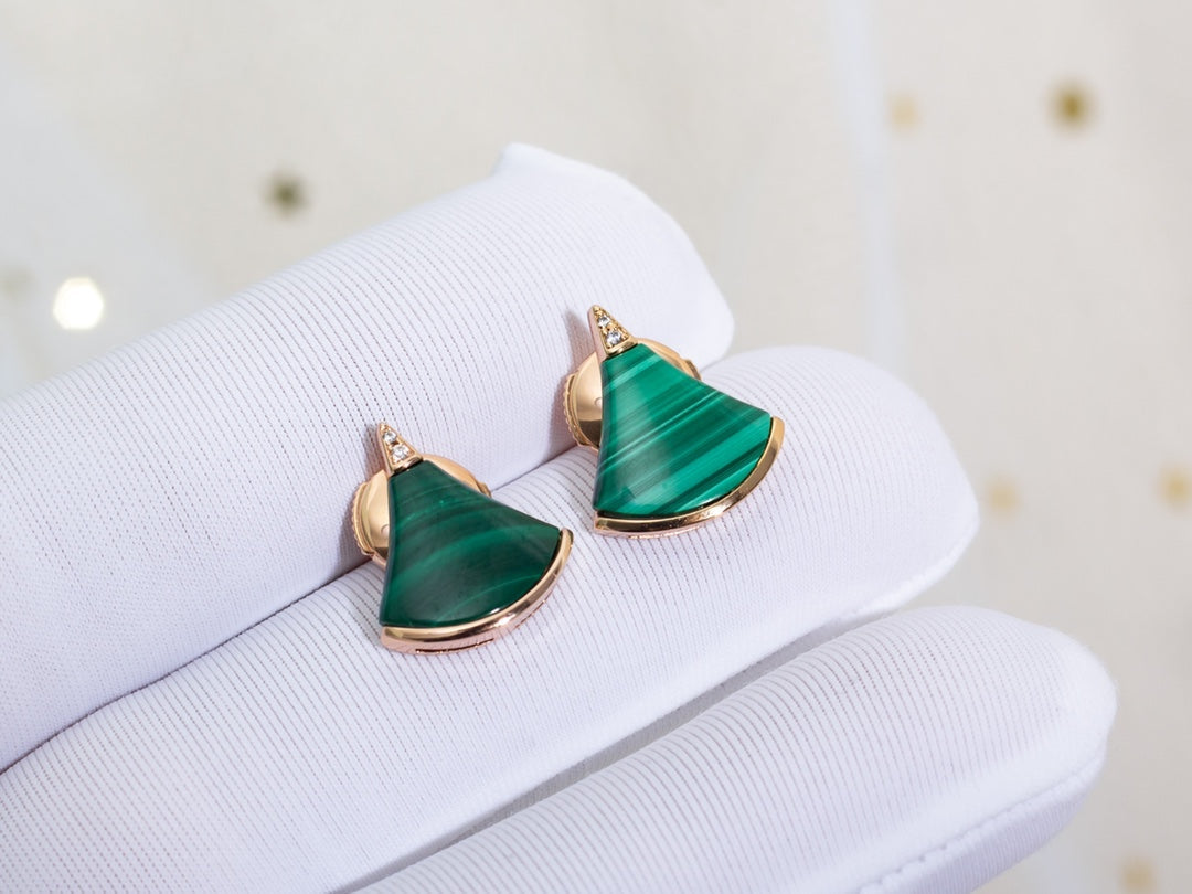 [✨Rose💎]DIVAS DREAM EARRINGS PINK GOLD