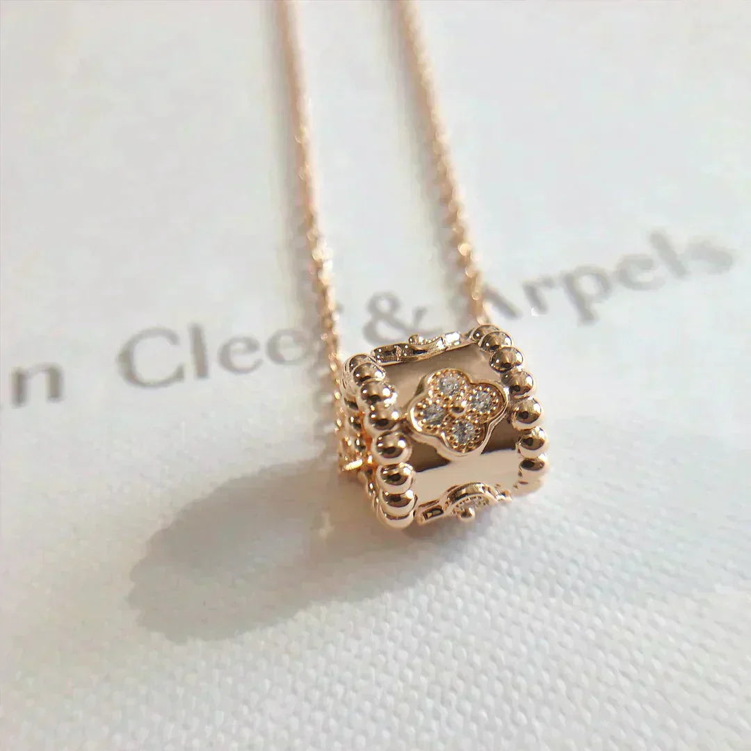 [✨Rose💎]PERLEE PEDANT NECKLACE GOLD / ROSE GOLD