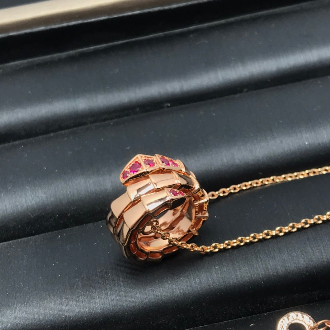 [✨Rose💎]SERPENTI PEDANT NECKLACE