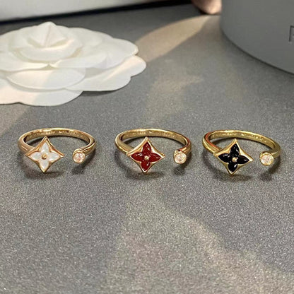 [✨Rose💎]✨Rose💎 1 DIAMOND OPEN RING