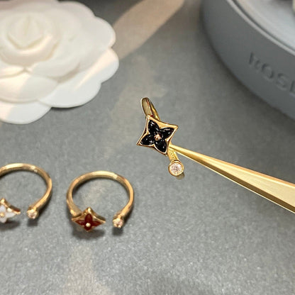 [✨Rose💎]✨Rose💎 1 DIAMOND OPEN RING