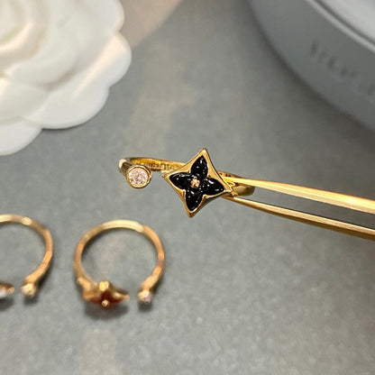 [✨Rose💎]✨Rose💎 1 DIAMOND OPEN RING