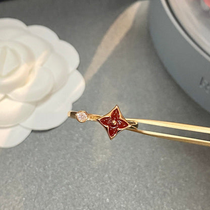 [✨Rose💎]✨Rose💎 1 DIAMOND OPEN RING