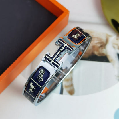 [✨Rose💎]H COUVERTURES DARK BLUE BRACELET