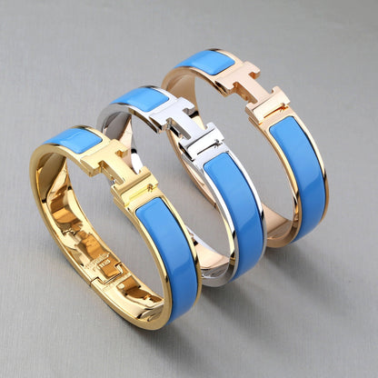 [✨Rose💎]H BRACELET TURQUOISE 12MM