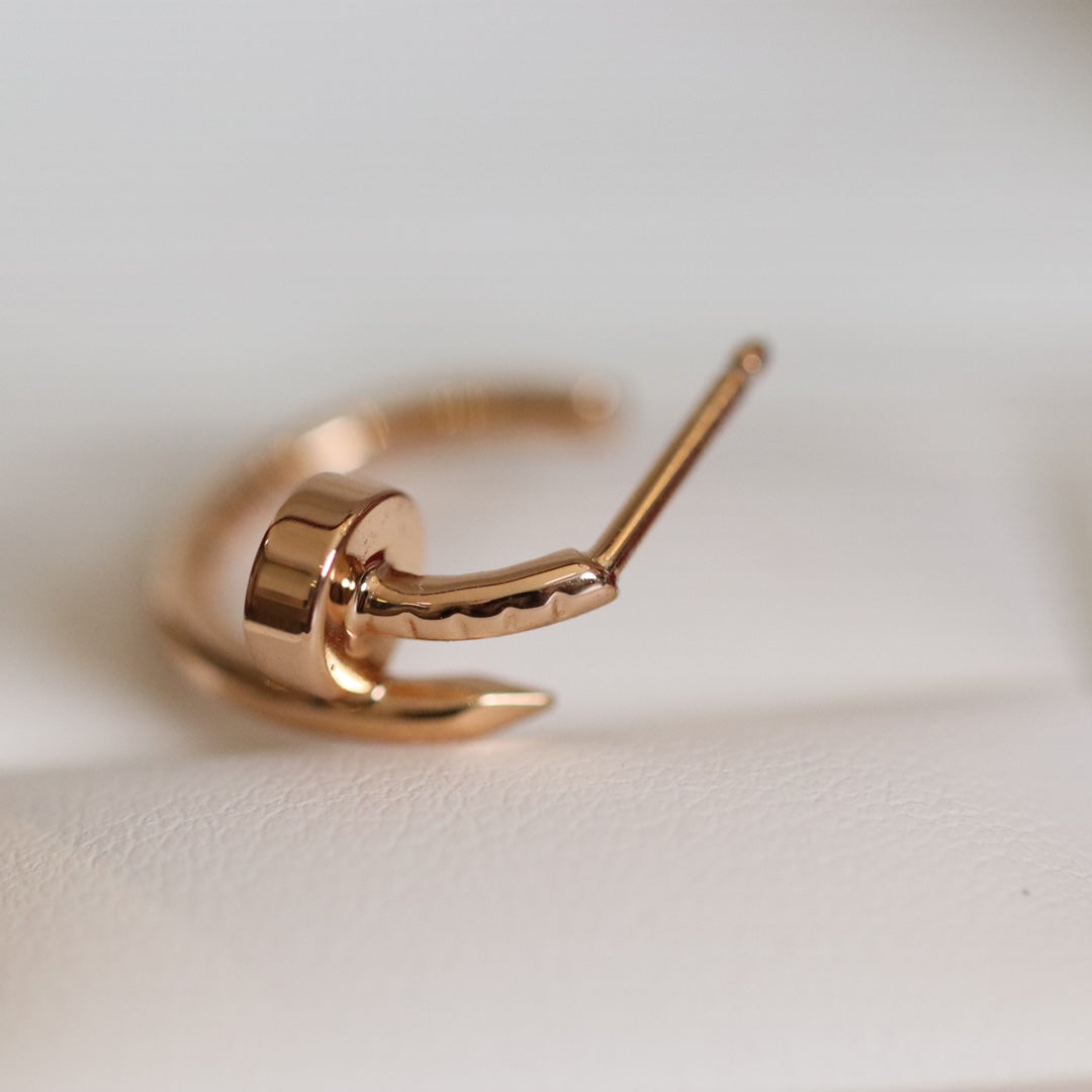 [✨Rose💎]JUSTE EARRINGS PINK GOLD