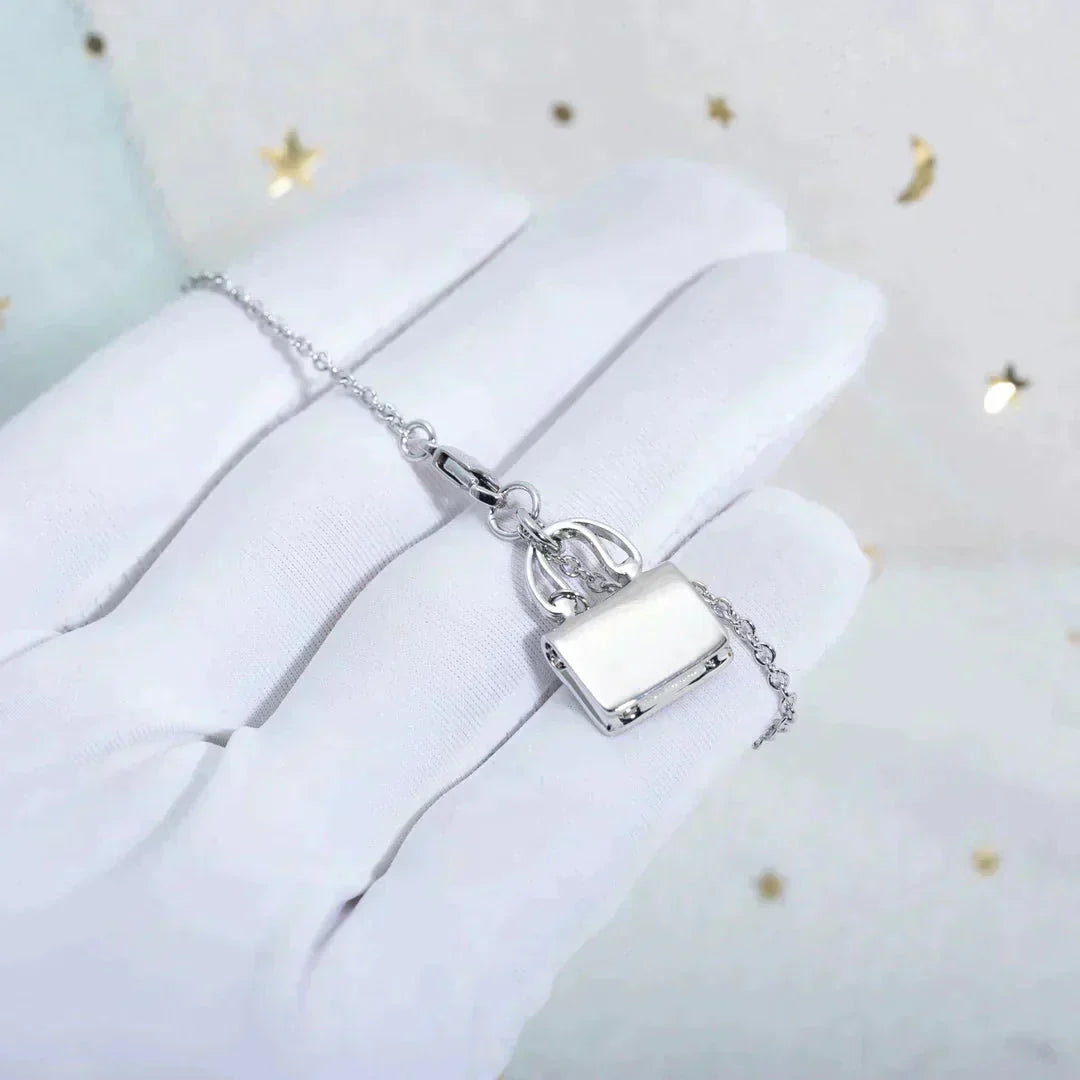 [✨Rose💎]AMULETTE PEDANT SILVER NECKLACE