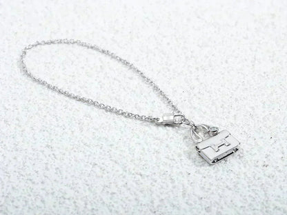[✨Rose💎]AMULETTE PEDANT SILVER NECKLACE