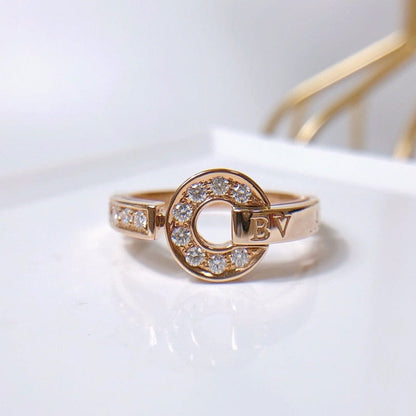 [✨Rose💎]DREAM RING DIAMOND PINK GOLD