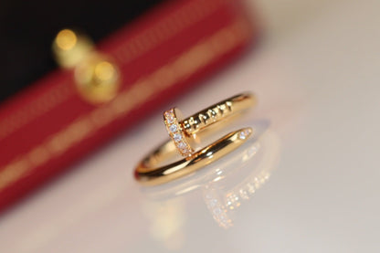 [✨Rose💎]JUSTE RING 2.65MM GOLD DIAMOND