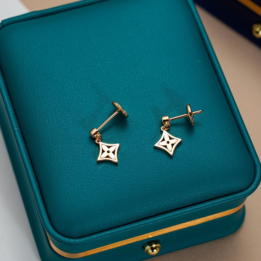 [✨Rose💎]✨Rose💎 EARRINGS GOLD