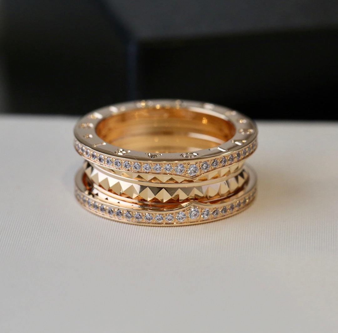 [✨Rose💎]ZERO 1 GOLD DIAMOND RING