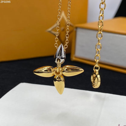 [✨Rose💎]LOUISETTE PEDANT GOLD NECKLACE