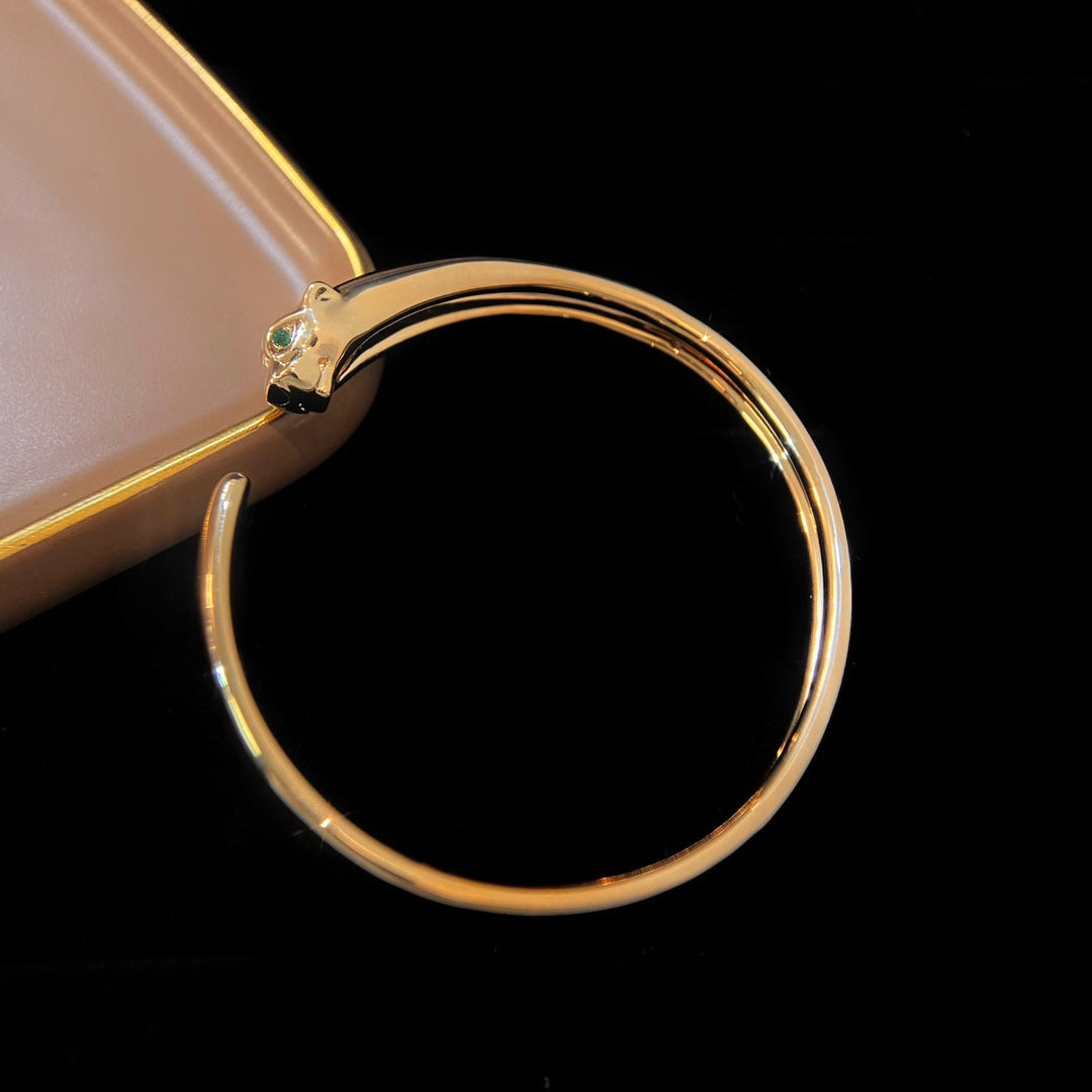 [✨Rose💎]PANTHERE GOLD OPEN BRACELET