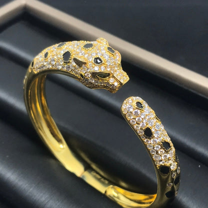 [✨Rose💎]PANTHERE BIG BRACELET DIAMONDS