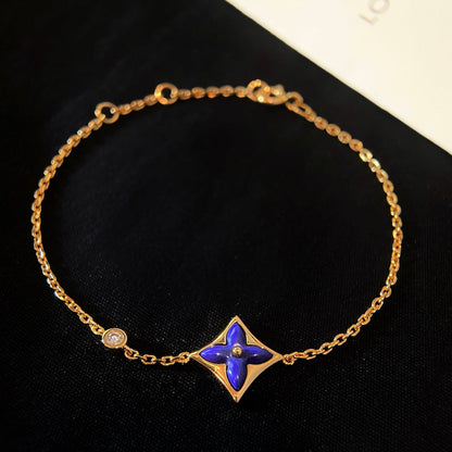 [✨Rose💎]COLOR ✨Rose💎 PINK GOLD DIAMOND BRACELET