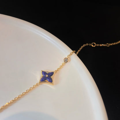 [✨Rose💎]COLOR ✨Rose💎 PINK GOLD DIAMOND BRACELET