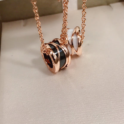 [✨Rose💎]ZERO 1 FOUR BAND PINK GOLD CERAMIC