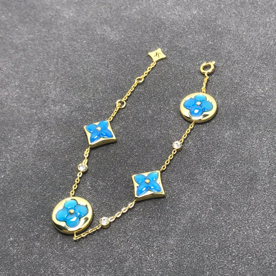 [✨Rose💎]✨Rose💎 AND SUN TURQUOISE 4 MOTIFS 3 DIAMONDS