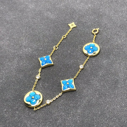 [✨Rose💎]✨Rose💎 AND SUN TURQUOISE 4 MOTIFS 3 DIAMONDS