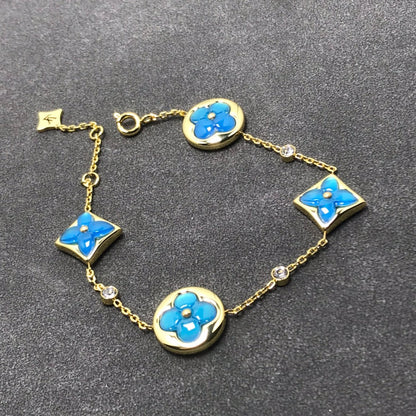 [✨Rose💎]✨Rose💎 AND SUN TURQUOISE 4 MOTIFS 3 DIAMONDS