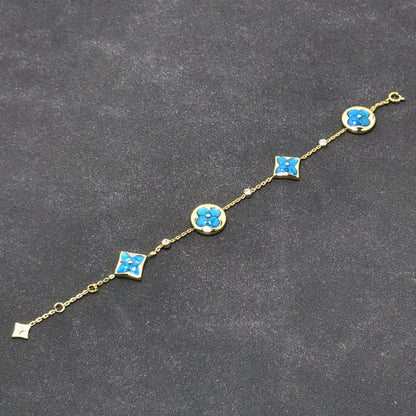 [✨Rose💎]STAR AND SUN TURQUOISE 4 MOTIFS 3 DIAMONDS
