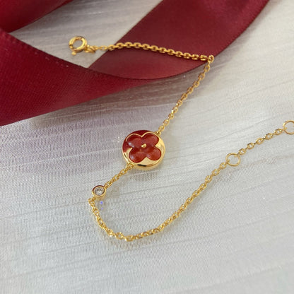 [✨Rose💎]SUN PEDANT CARNELIAN BRACELET