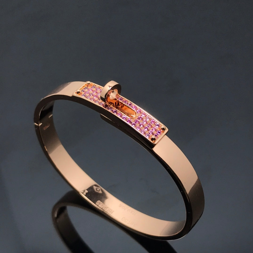 [✨Rose💎]KELLY BRACELET PINK DIAMOND