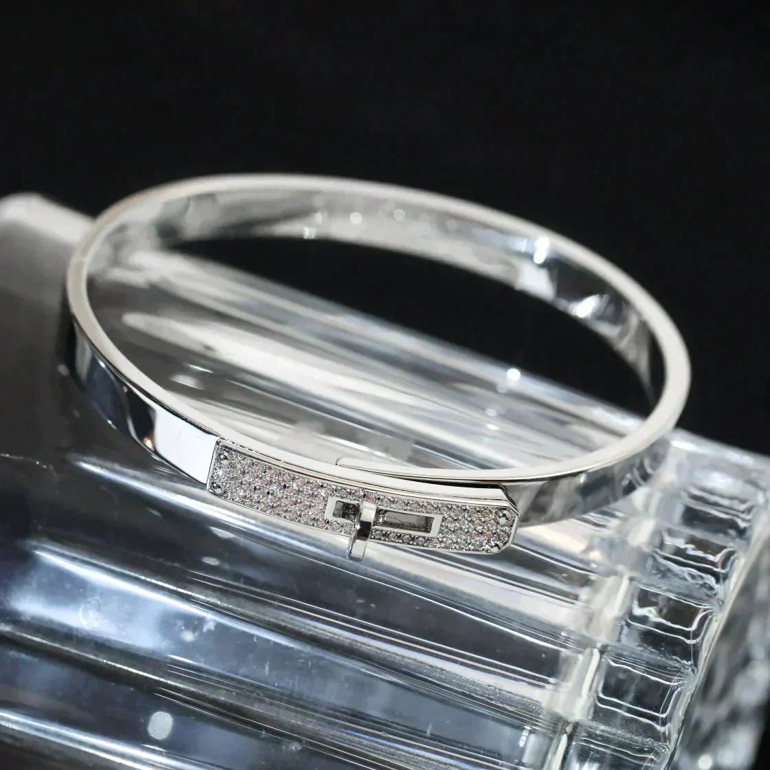 [✨Rose💎]KELLY SILVER DIAMOND BRACELET