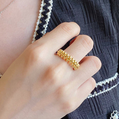 [✨Rose💎]CLASH 5.5MM RING