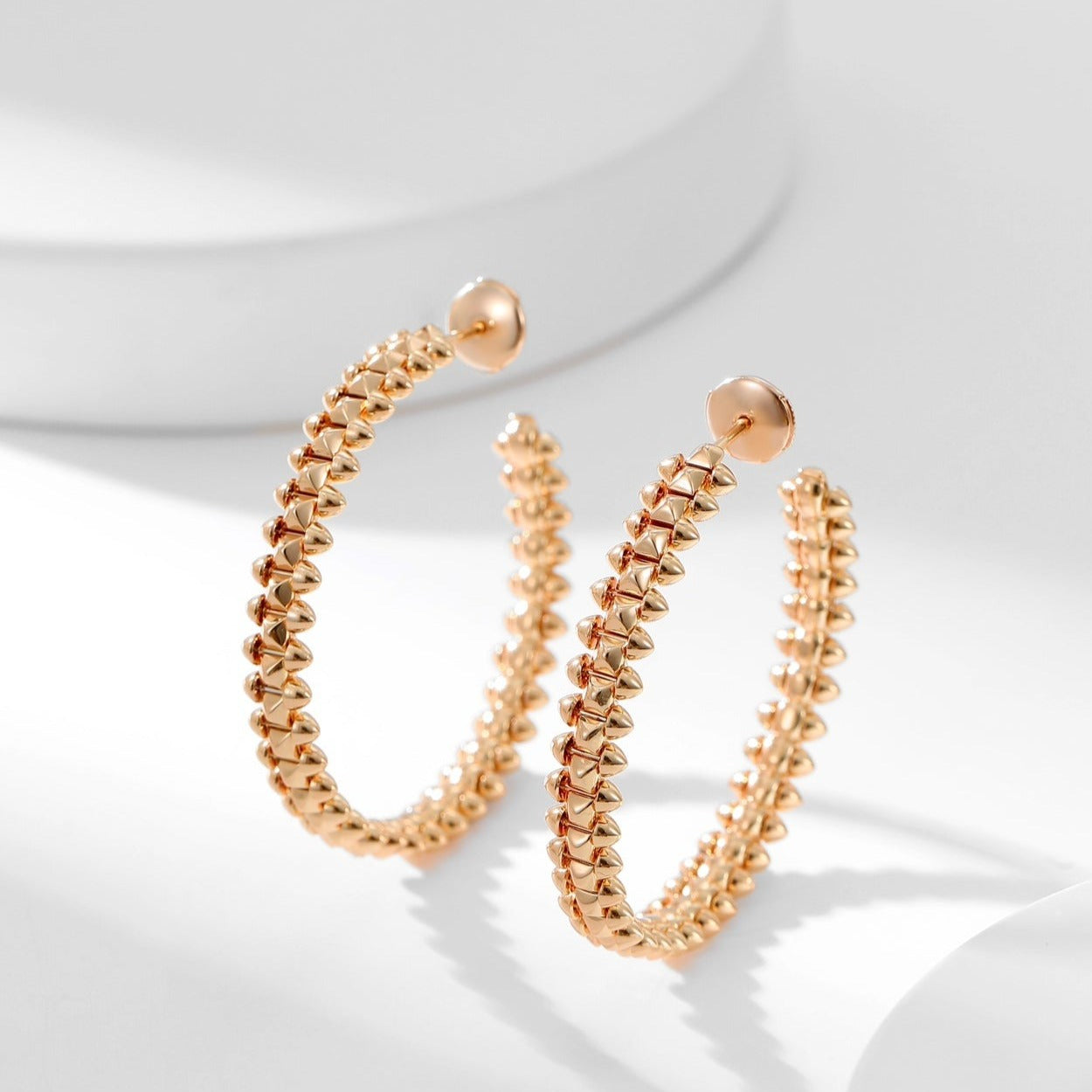 [✨Rose💎]CLASH HOOP EARRINGS