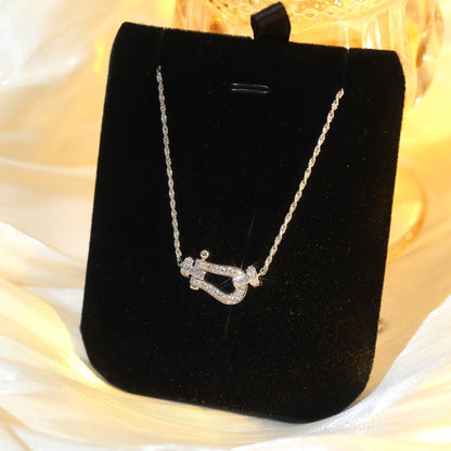 [✨Rose💎]FORCE 10 DIAMOND SILVER NECKLACE MINI MODEL