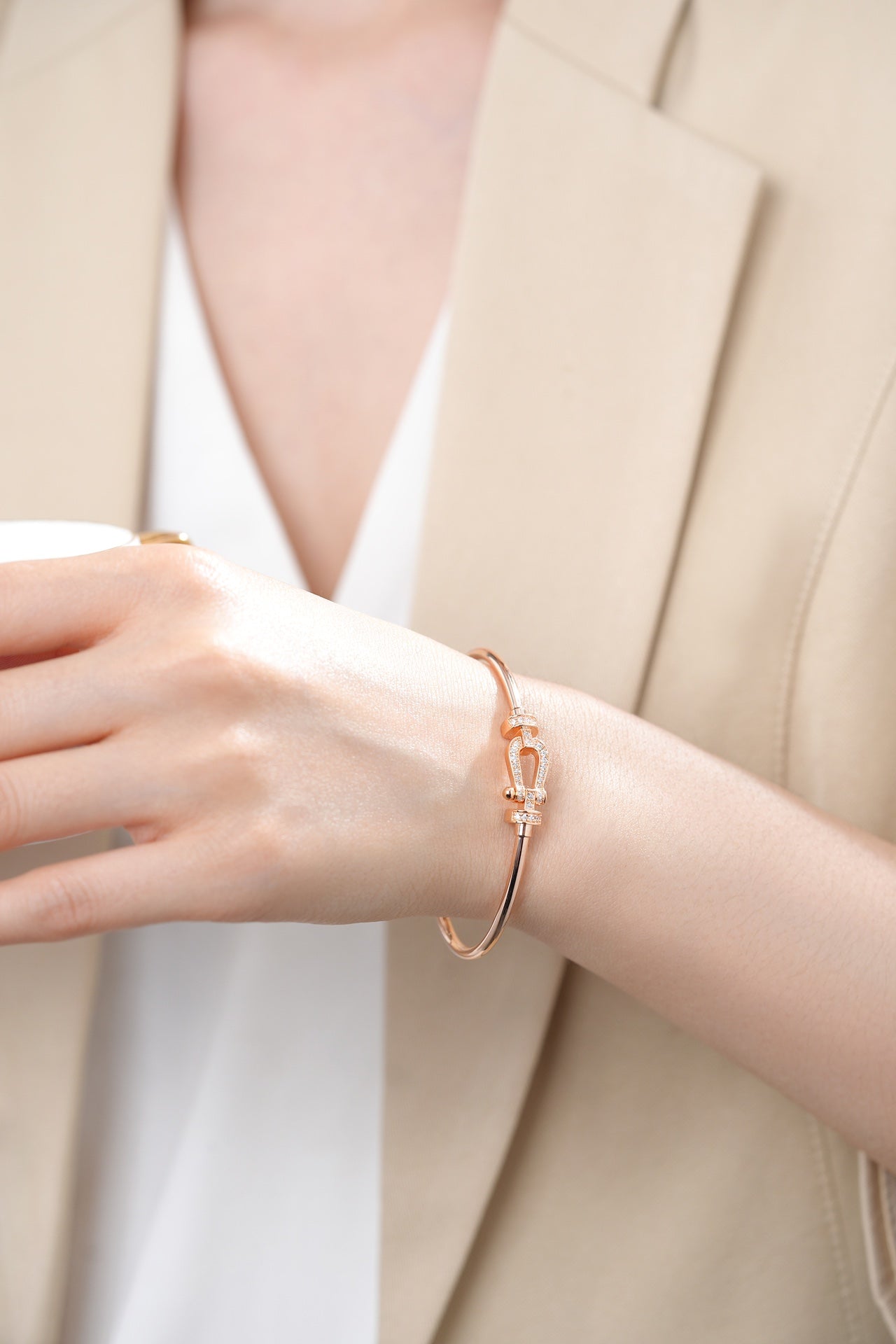 [✨Rose💎]FORCE 10 MOYEN DIAMOND BRACELET